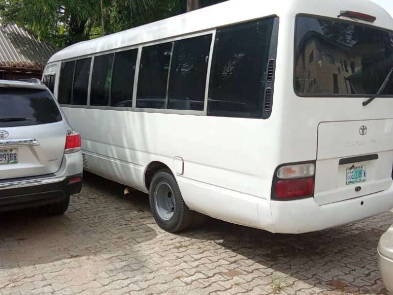 Coaster 32 Passenger Bus for Rent, Abuja