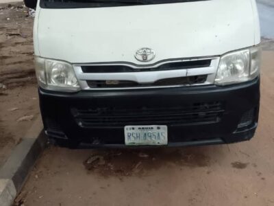 Toyota Hiace Rental Minivan, Abuja
