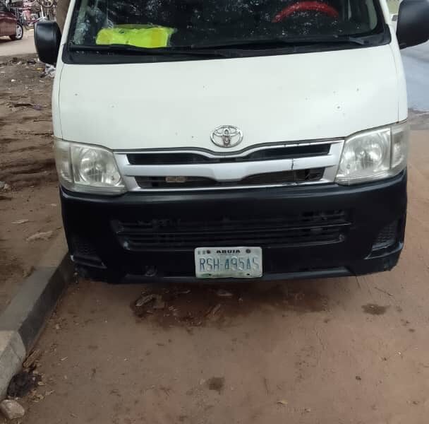 Toyota Hiace Rental Minivan, Abuja