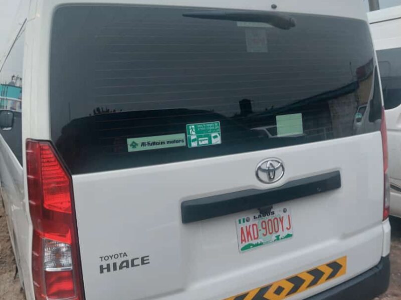 Toyota Hiace Bus Rental, Lagos